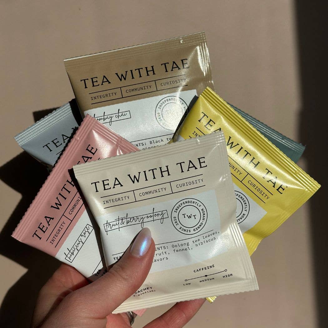 Bombay Masala Chai Black Tea - Individually Wrapped Tea Bag