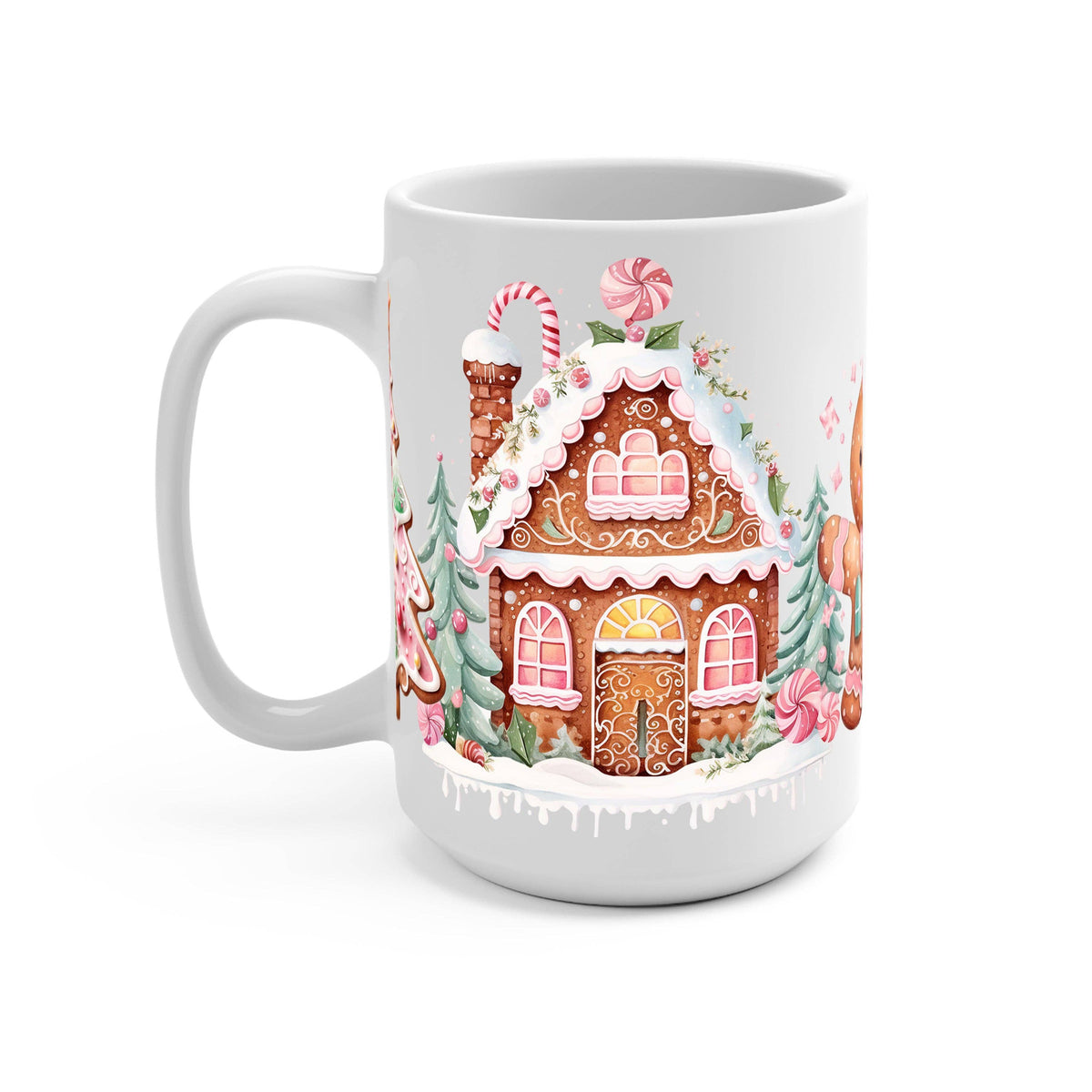 Cozy Christmas Vibes Glass Cup, Mug & Tumbler