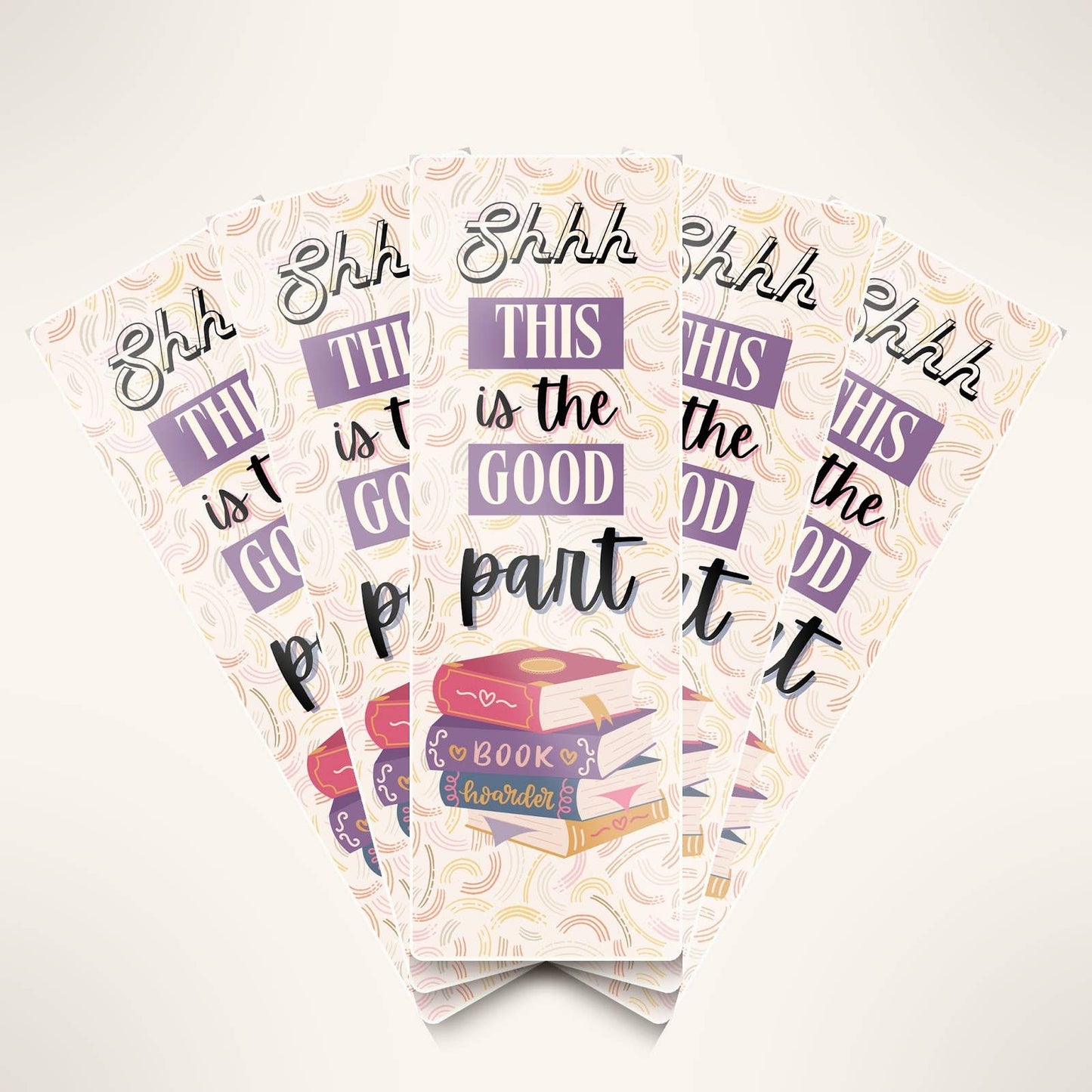 This Is The Good Part Bookmark, Book Hoarder Gift