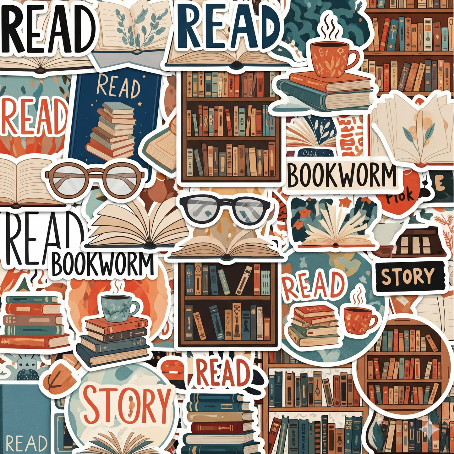 Book Lover Stickers – Reading Theme Packs