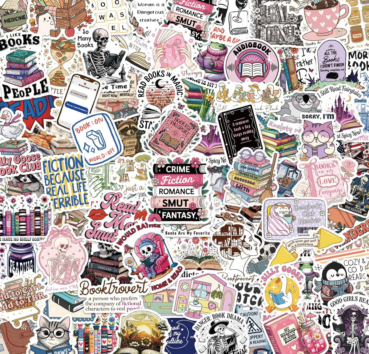 🎀 Standard Sticker Bar | Bookish Stickers
