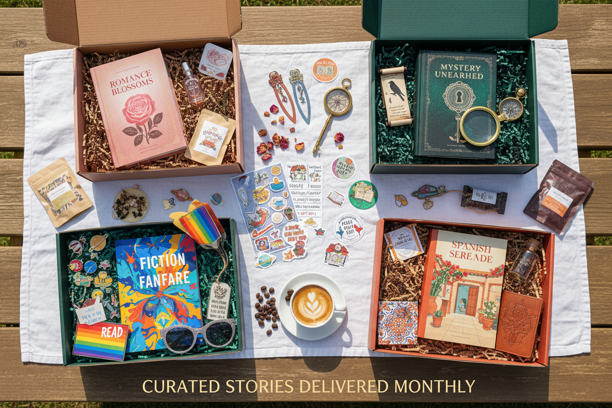 Monthly Subscription Book Boxes