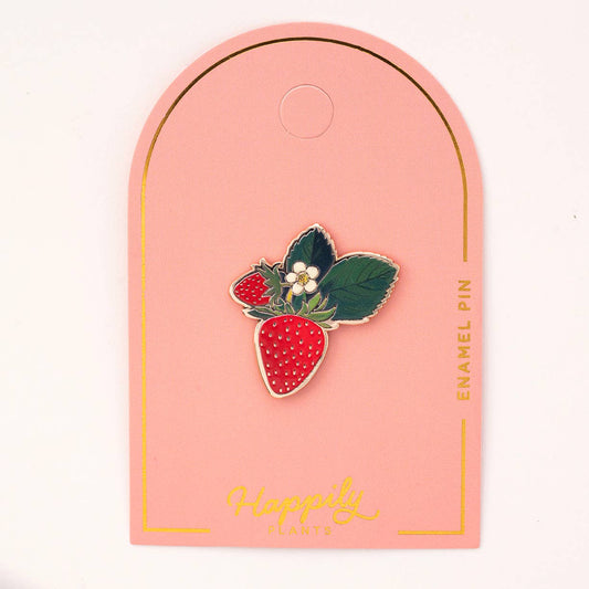 Strawberry Blossom Pin, Summer gifts