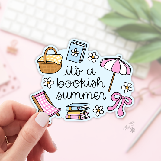 Its A Bookish Summer Stickers / Beach Bookish Stickers
