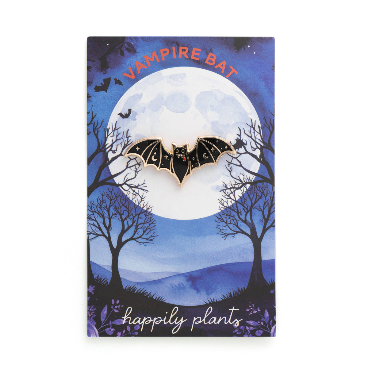 Vampire Bat Pin