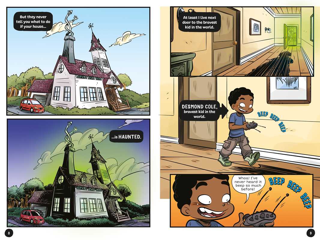 Haunted House Next Door The Graphic Novel by Andres Miedoso