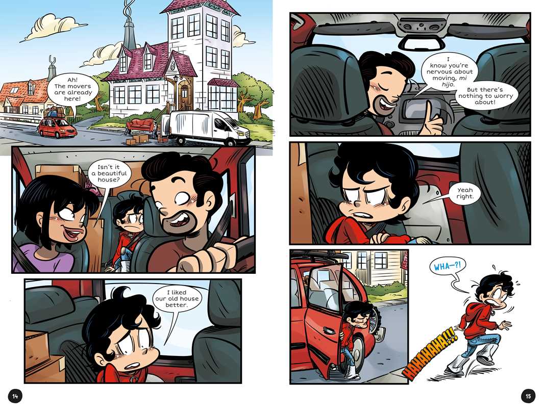 Haunted House Next Door The Graphic Novel by Andres Miedoso