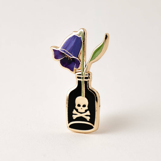 Belladonna Pin, Fantasy Gift, Witchy Pins