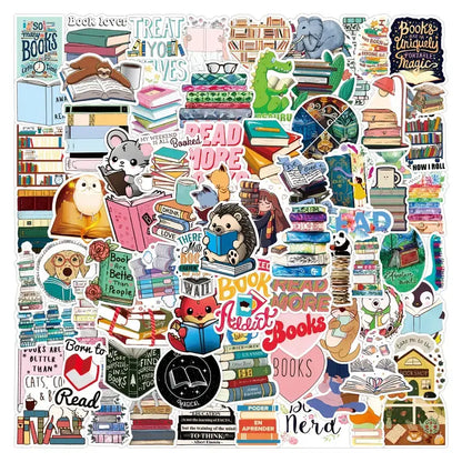 Book Lover Stickers – Reading Theme Packs