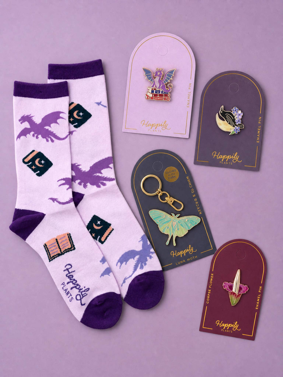 Raven Pin, Goth Gifts, Edgar Allan Poe, Halloween