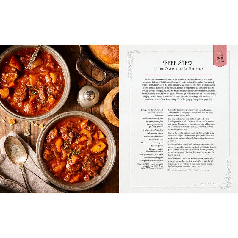 A Feast of Thorns and Roses: The Cookbook - SALE!