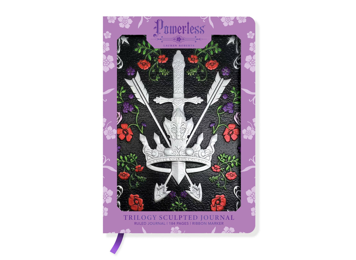 Lauren Roberts: Powerless Trilogy Sculpted Journal - SALE!