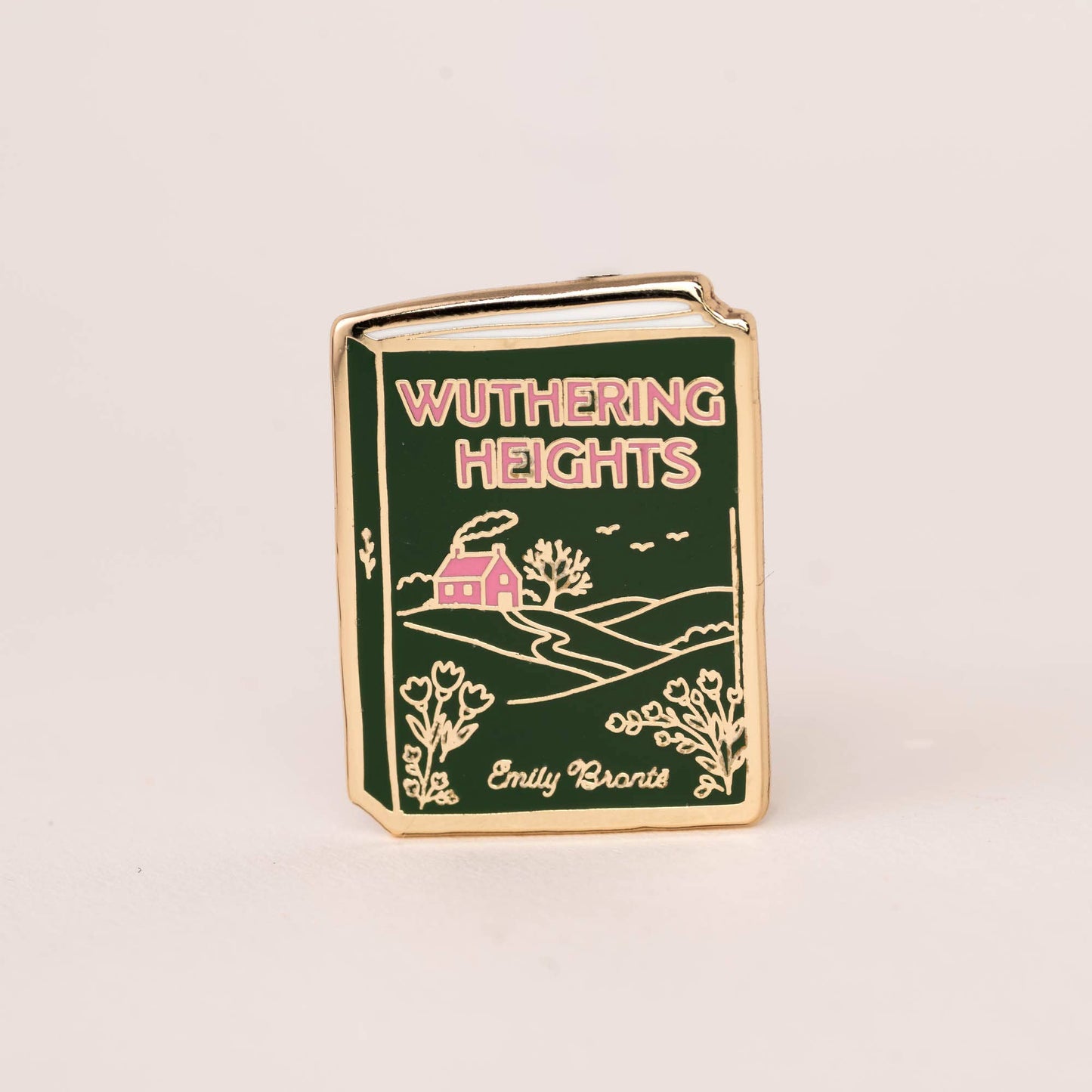 Wuthering Heights Book Lovers Book Pin, Literary Gifts