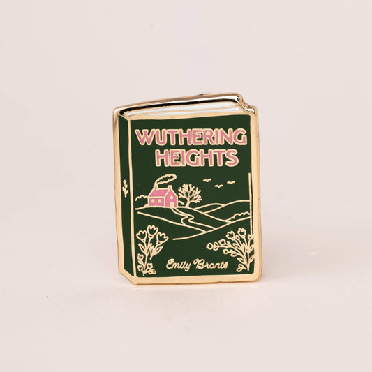 Wuthering Heights Book Lovers Book Pin, Literary Gifts