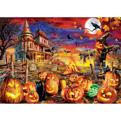 Glow in the Dark - All Hallow's Eve 500 Piece Puzzle