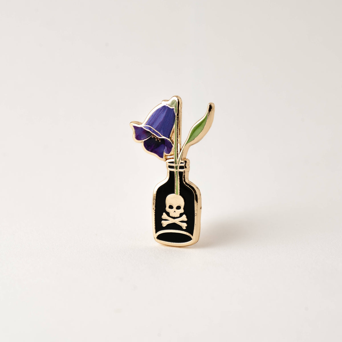 Belladonna Pin, Fantasy Gift, Witchy Pins