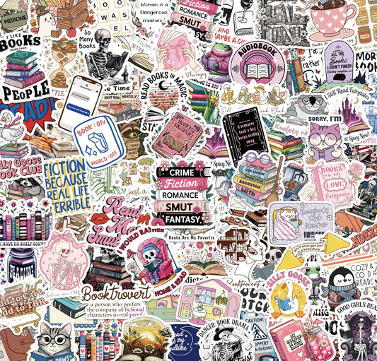 🎀 Standard Sticker Bar | Bookish Stickers