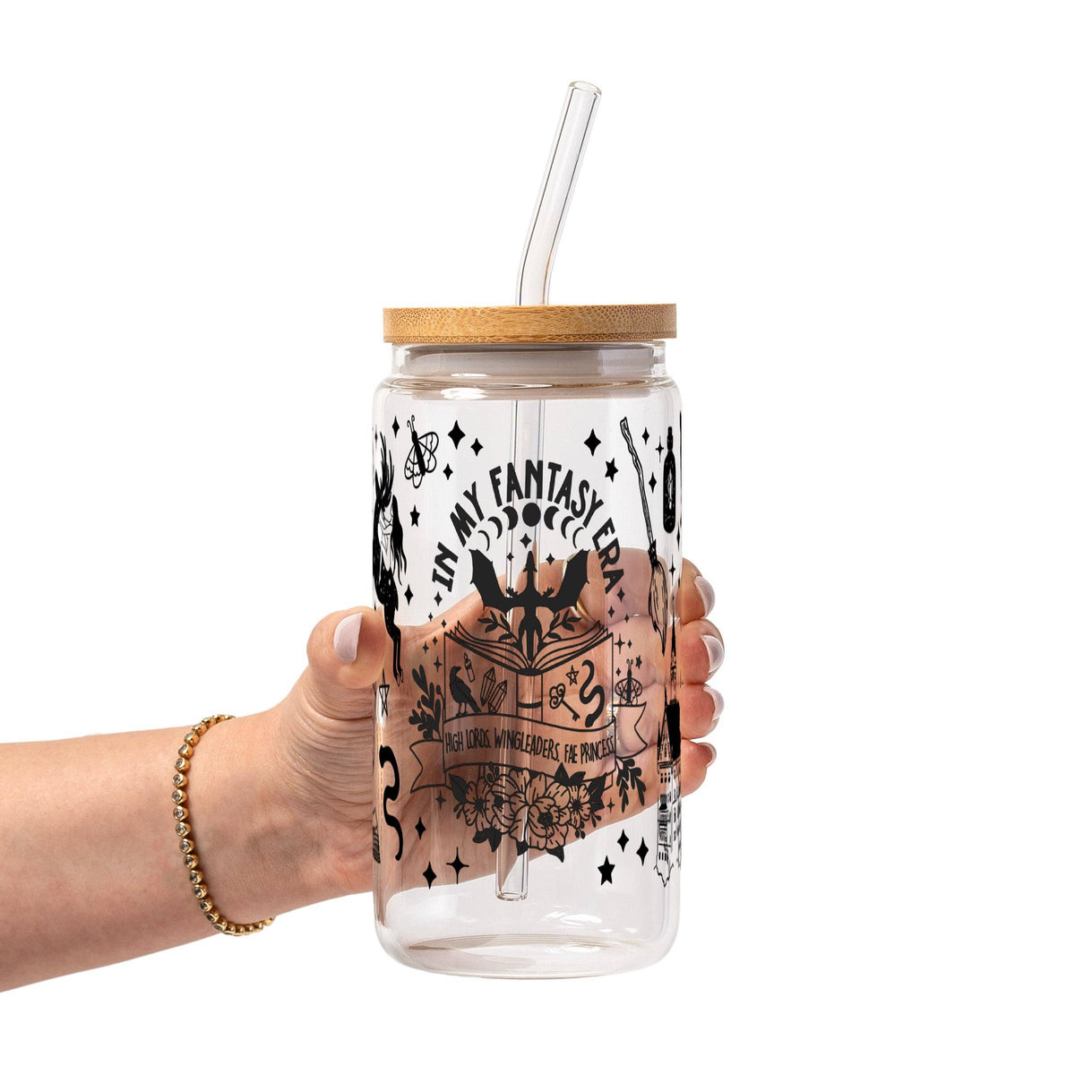 In My Fantasy Era Glass Cup, Mug & Tumbler