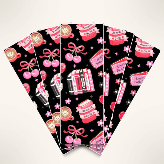 Smutty Book Club Romance Bookmark, Spicy Romance Reader Gift
