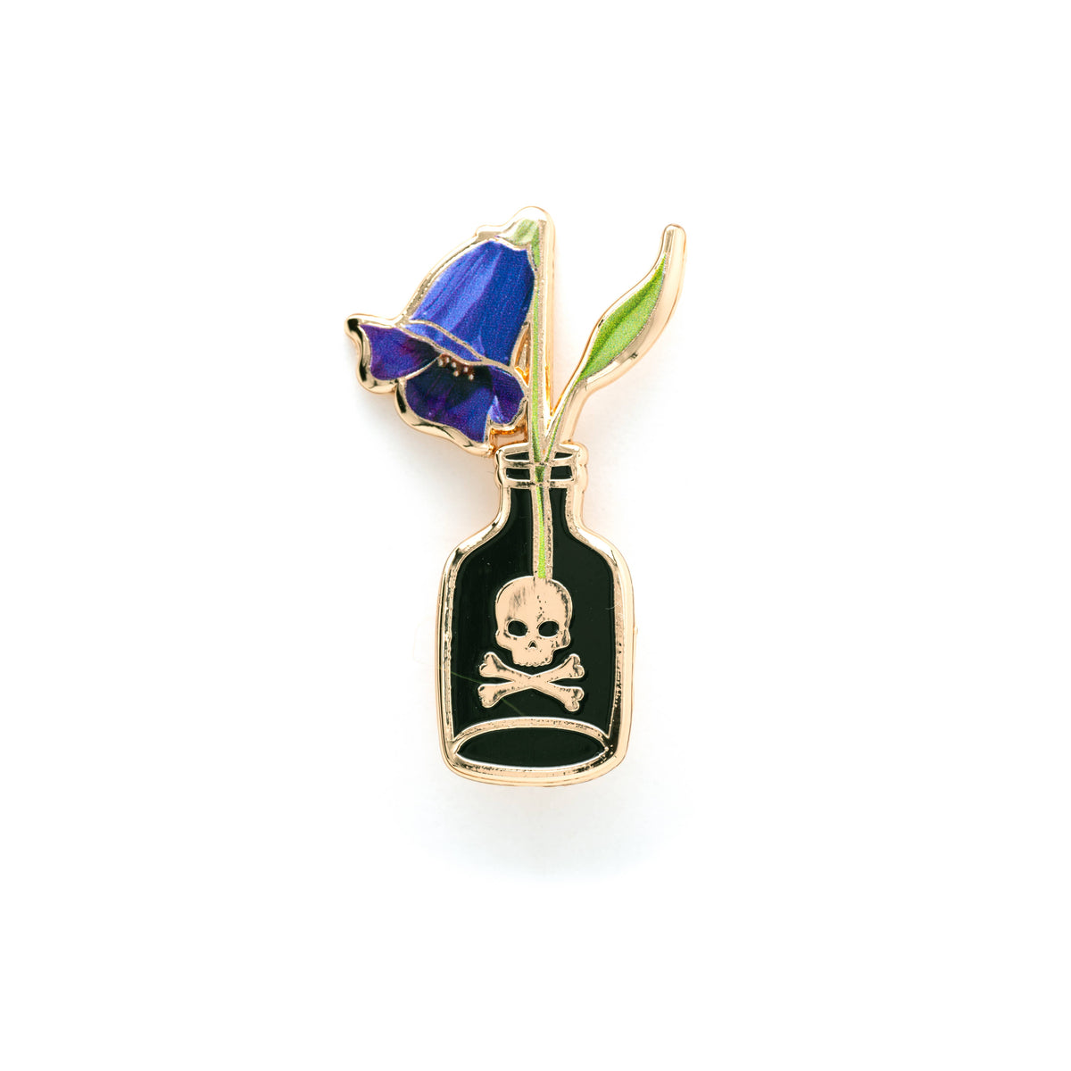 Belladonna Pin, Fantasy Gift, Witchy Pins
