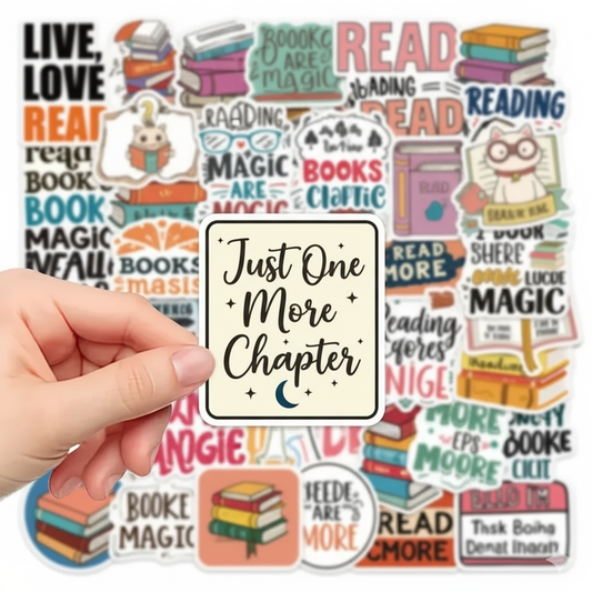 Book Lover Stickers – Reading Theme Packs