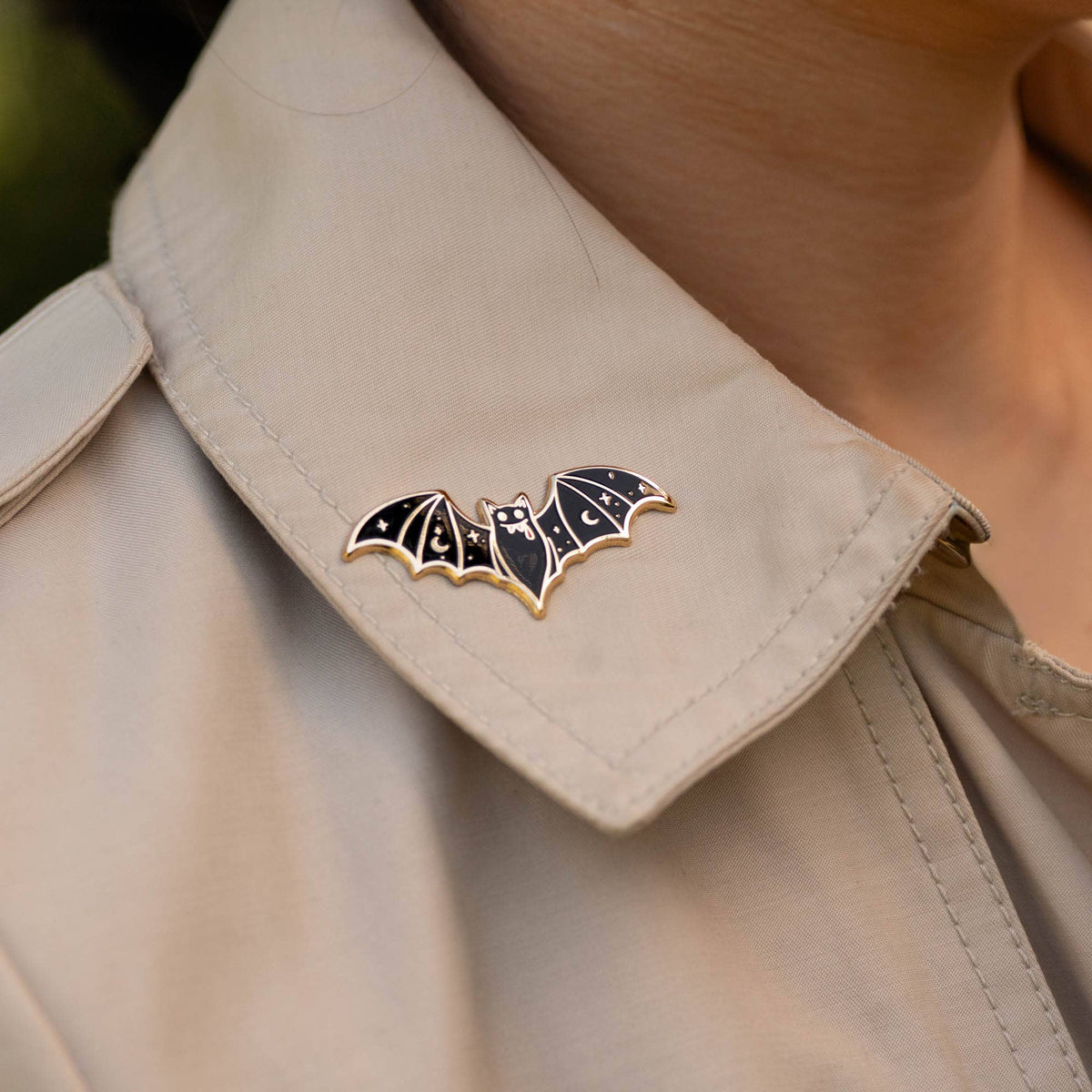 Vampire Bat Pin