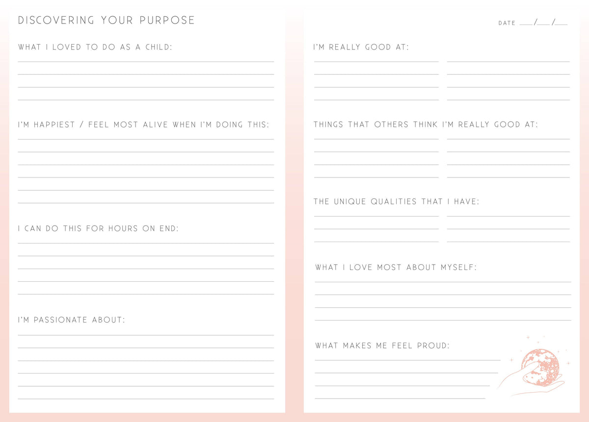 Purpose Journal: 90-Day's of Mindfulness (SALE)
