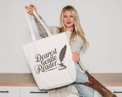 Dearest Gentle Reader Tote Bag