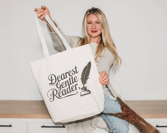 Dearest Gentle Reader Tote Bag