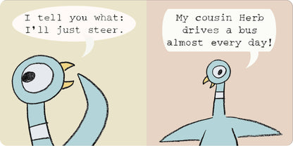 Don't Let Pigeon Drive Bus Book (Board Book)