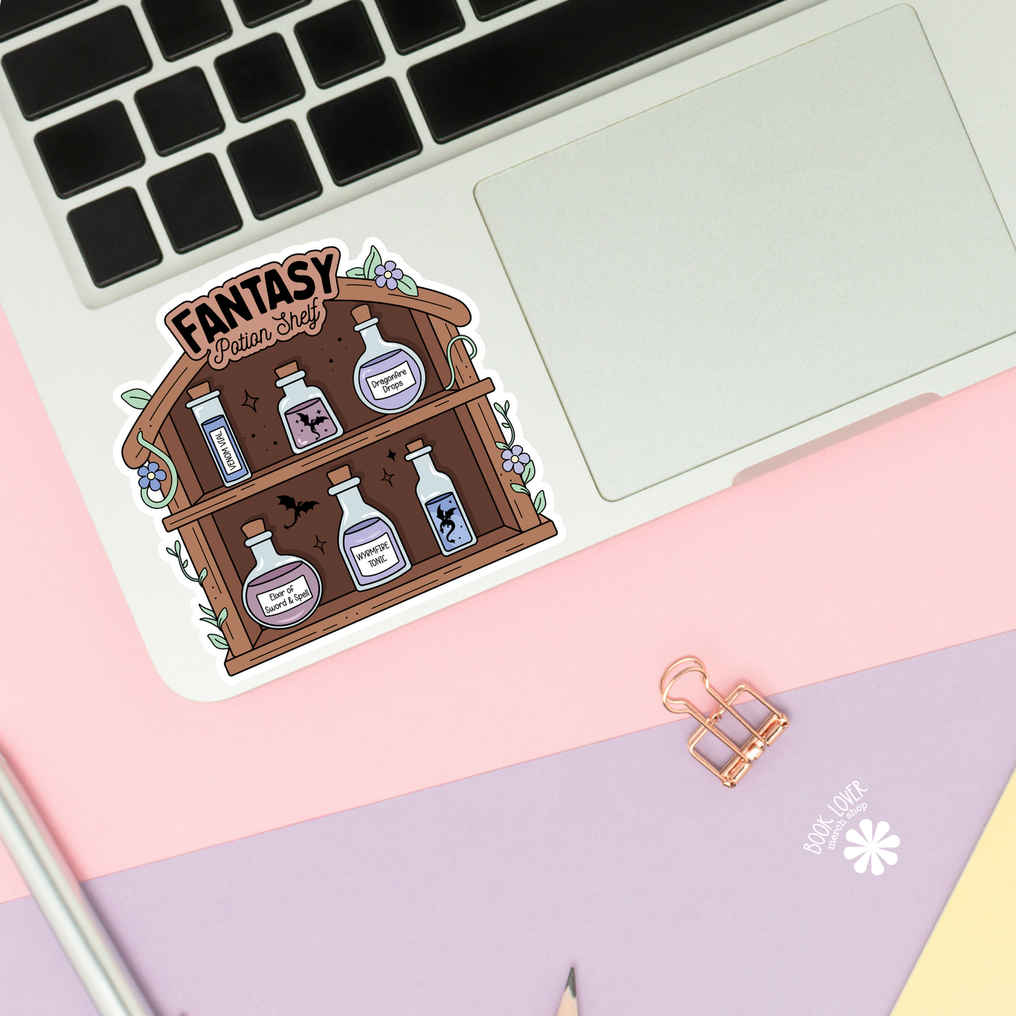 Fantasy Potion Shelf Stickers / Bookish Stickers