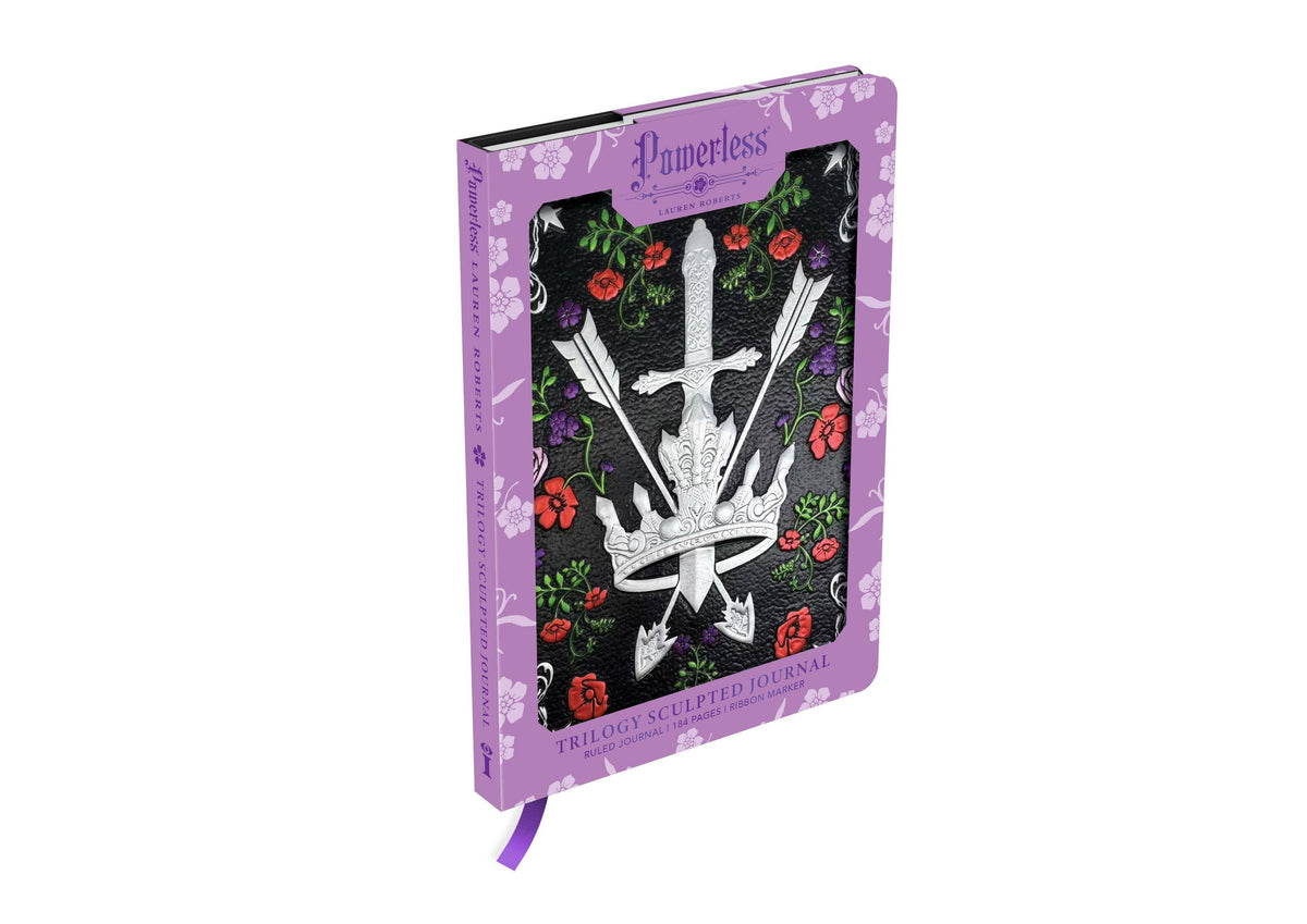 Lauren Roberts: Powerless Trilogy Sculpted Journal - SALE!