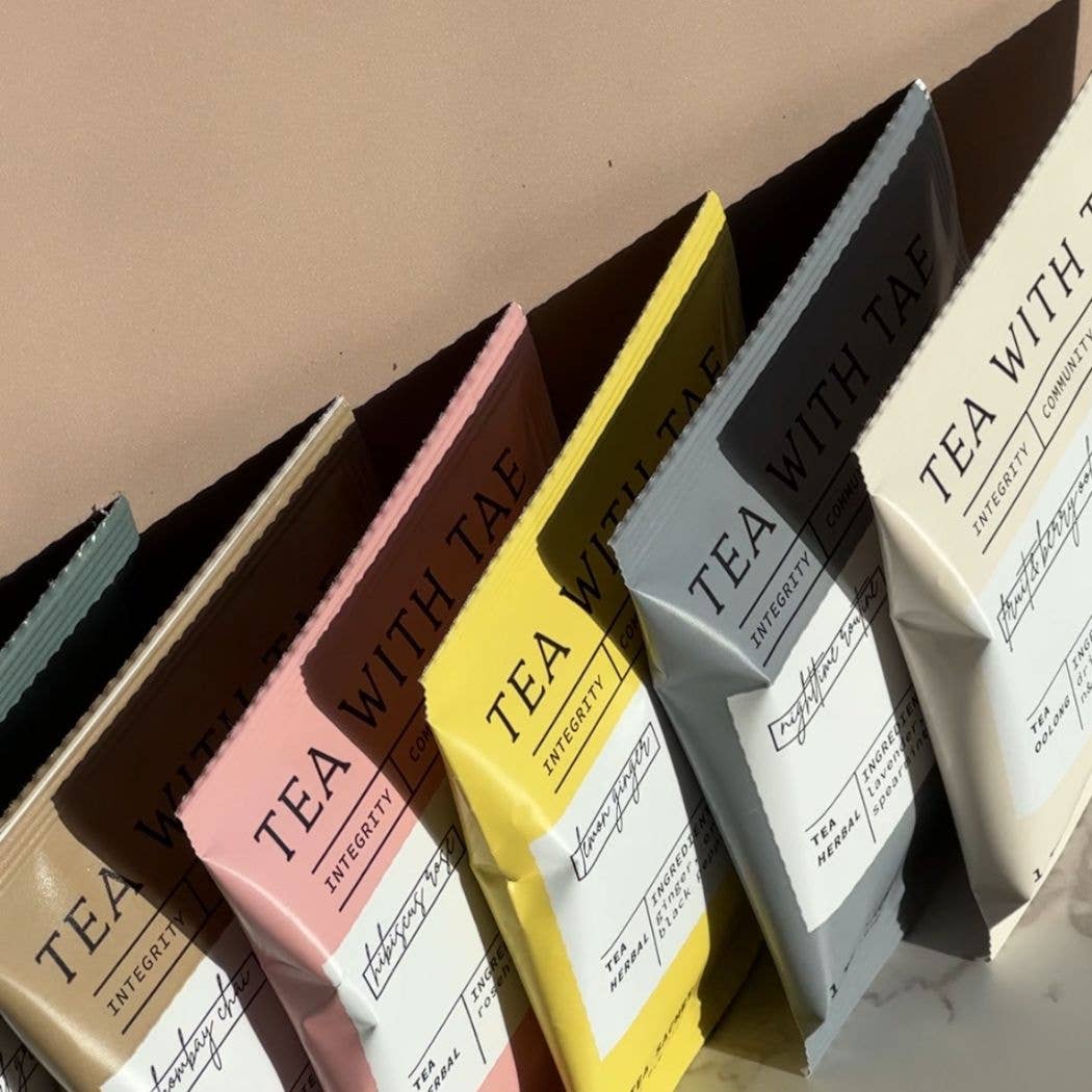 Peppermint Herbal Minty Tea - Individually Wrapped Tea Bag