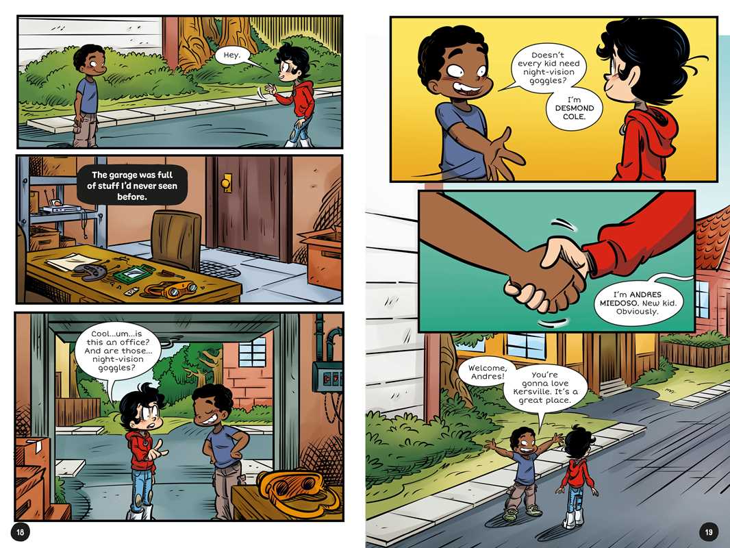 Haunted House Next Door The Graphic Novel by Andres Miedoso